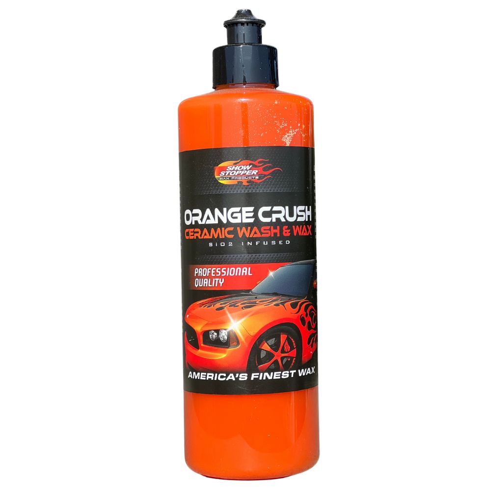 Vehicle Ceramic Wash & Wax Shampoo Orange Crush