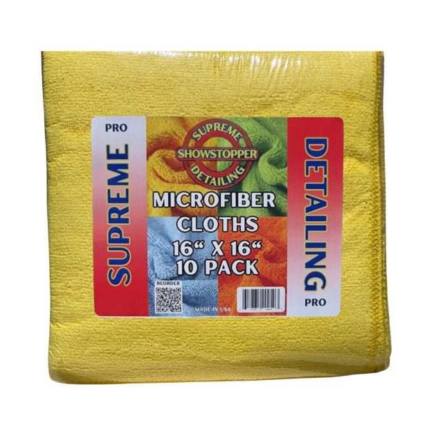 Microfiber Cloth 16"x16" 10 pack - Image 6