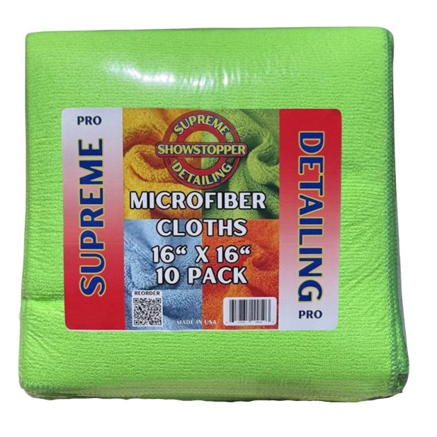 Microfiber Cloth 16"x16" 10 pack - Image 5