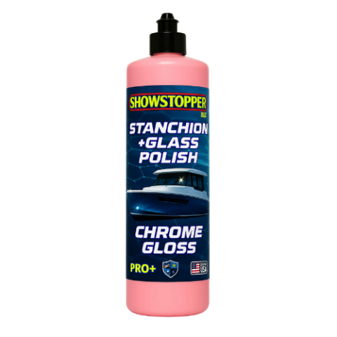 Stanchion & Glass Polish - Chrome Gloss