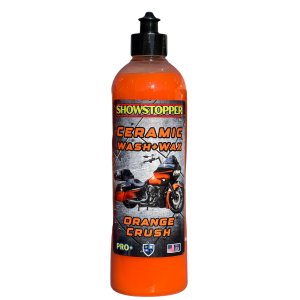 Ceramic Wash & Wax / Orange Crush for Motorcycles