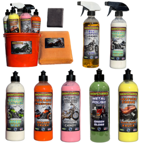 ShowStopper Motorcycle Detailing & Maintenance Bundle